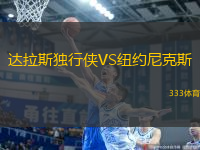 達(dá)拉斯獨行俠VS紐約尼克斯