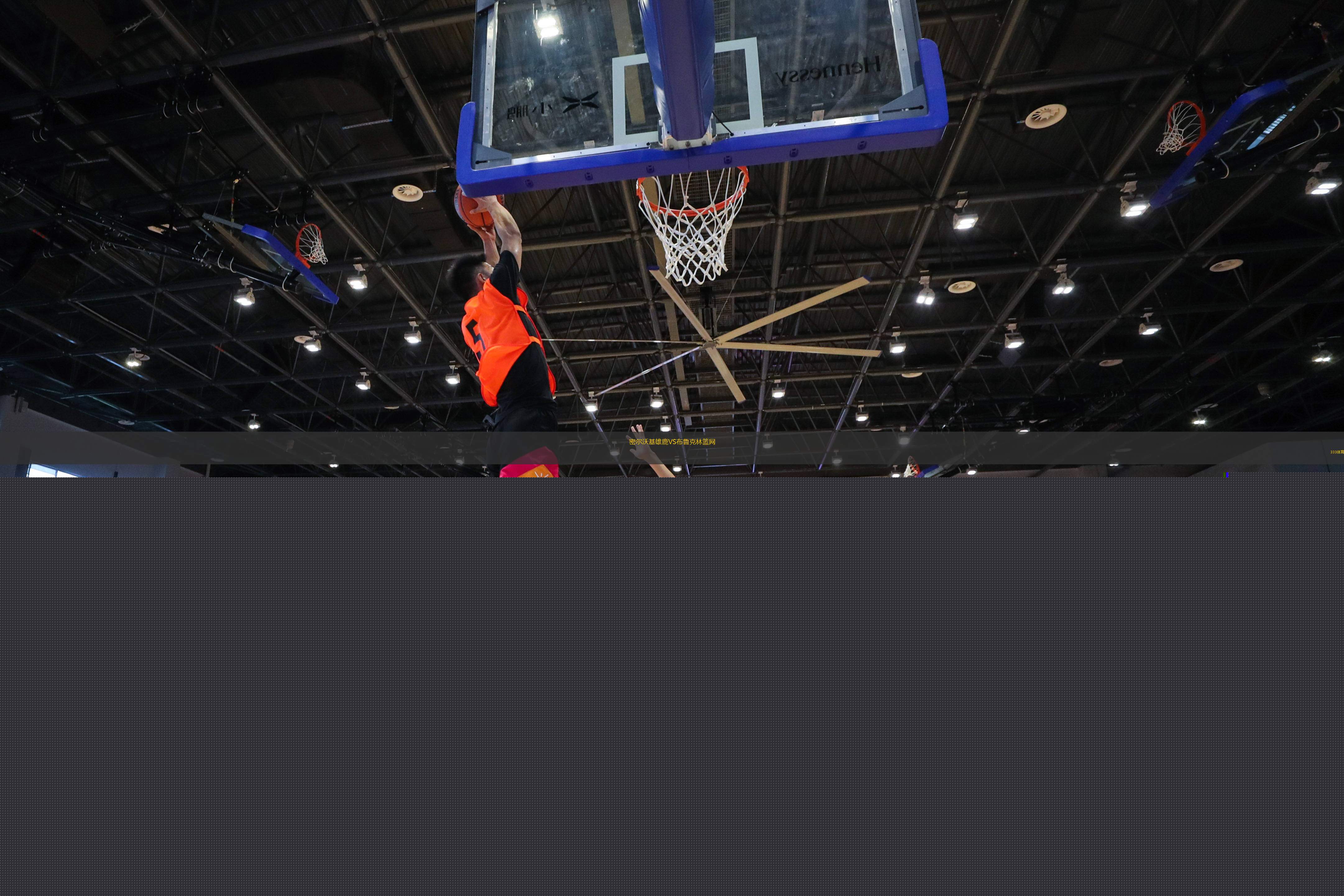 密爾沃基雄鹿VS布魯克林籃網(wǎng)